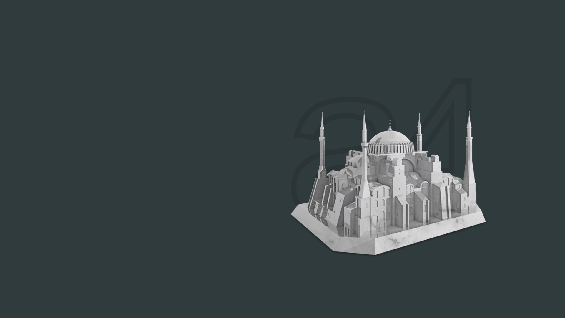 Standing on its <br />columns for  15 centuries: <br /> <b>Hagia Sophia </b>